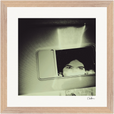 On the Road Framed print 30x30 cm / 12x12″ Wood frame 18