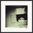 On the Road Framed print 40x40 cm / 16x16″ Black frame 40