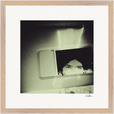 On the Road Framed print 40x40 cm / 16x16″ Wood frame 20