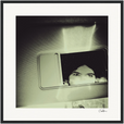 On the Road Framed print 50x50 cm / 20x20″ Black frame 42