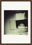 On the Road Framed print A3 (29.7 x 42 cm) Dark wood frame 35