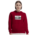 Oneness - "The Urban Matrix" Hoodie Burgundy XS 5