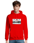 Oneness - "The Urban Matrix" Hoodie Bright Red 3