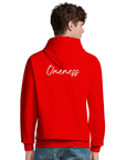 Oneness - "The Urban Matrix" Hoodie Bright Red 4