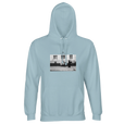 Oneness - "The Urban Matrix" Hoodie creamy blue 1