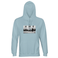 Oneness - "The Urban Matrix" Hoodie creamy blue 1