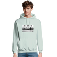 Oneness - "The Urban Matrix" Hoodie creamy green 3