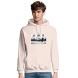 Oneness - "The Urban Matrix" Hoodie creamy pink 3