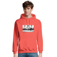 Oneness - "The Urban Matrix" Hoodie pop orange 3