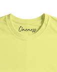 Oneness - "The Urban Matrix" T-shirt Light Yellow XS 41