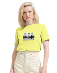 Oneness - "The Urban Matrix" T-shirt Light Yellow XS 6