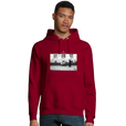 Oneness - "The Urban Matrix" Hoodie Burgundy 3
