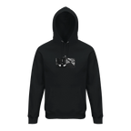 Patience - "This is Where He Stood" Hoodie Black XS 1