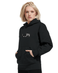 Patience - "This is Where He Stood" Hoodie Black XS 6