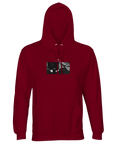 Patience Hoodie "This is Where He Stood"Burgundy 14