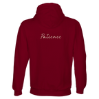 Patience - "This is Where He Stood" Hoodie Burgundy XS 2