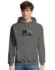 Patience - "This is Where He Stood" Hoodie charcoal melange XS 31