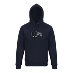 Patience - "This is Where He Stood" Hoodie French Navy XS 1