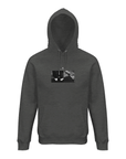 Patience - "This is Where He Stood" Hoodie Grey Melange XS 59