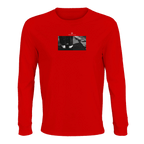 Patience - "This is Where He Stood" Long sleeve Bright Red XS 1