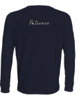 Patience - "This is Where He Stood" Long sleeve French Navy XS 2