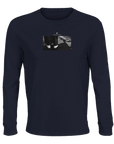 Patience - "This is Where He Stood" Long sleeve French Navy XS 3