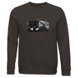 Patience - "This is Where He Stood" Sweatshirt deep charcoal grey 1