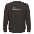 Patience - "This is Where He Stood" Sweatshirt deep charcoal grey 2