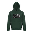 Patience - "This is Where He Stood" Hoodie Bottle Green 1
