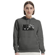 Patience - "This is Where He Stood" Hoodie charcoal melange 5