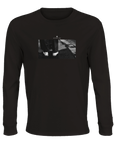 Patience - "This is Where He Stood" Long sleeve Deep Black 1