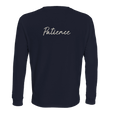 Patience - "This is Where He Stood" Long sleeve French Navy 2