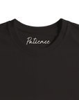 Patience - "This is Where He Stood" T-shirt Deep Black 2