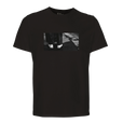 Patience - "This is Where He Stood" T-shirt Deep Black 3