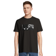 Patience - "This is Where He Stood" T-shirt Deep Black 5