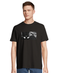 Patience - "This is Where He Stood" T-shirt Deep Black 5