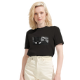 Patience - "This is Where He Stood" T-shirt Deep Black 7
