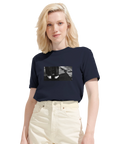 Patience - "This is Where He Stood" T-shirt French Navy 6