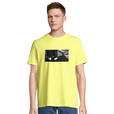 Patience - "This is Where He Stood" T-shirt Light Yellow 4