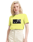 Patience - "This is Where He Stood" T-shirt Light Yellow 6