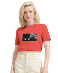 Patience - "This is Where He Stood" T-shirt pop orange 6