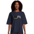 Patience - "This is Where He Stood" T-shirt French Navy 4