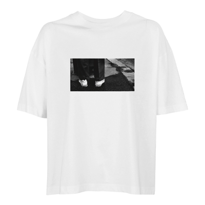 Patience - "This is Where He Stood" T-shirt White 1