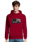 Patience - "This is Where He Stood" Hoodie Burgundy 4
