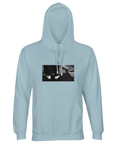 Patience - "This is Where He Stood" Hoodie creamy blue 1