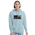 Patience - "This is Where He Stood" Hoodie creamy blue 5