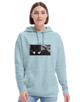Patience - "This is Where He Stood" Hoodie creamy blue 5