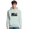 Patience - "This is Where He Stood" Hoodie creamy green 3