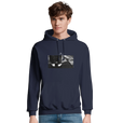 Patience - "This is Where He Stood" Hoodie French Navy 3