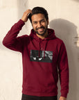 Patience - "This is Where He Stood" Hoodie Burgundy 1